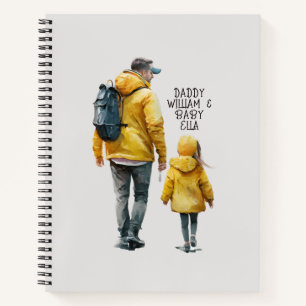 Father and Daughter Bond (3) Notebook