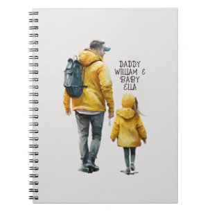 Father and Daughter Bond (3) Notebook