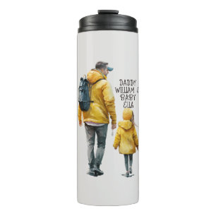 Father and Daughter Bond (3) Thermal Tumbler