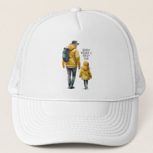 Father and Daughter Bond (3) Trucker Hat