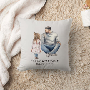 Father and Daughter Bond (4) Cushion