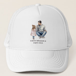 Father and Daughter Bond (4) Trucker Hat
