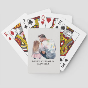 Father and Daughter Bond (5) Playing Cards
