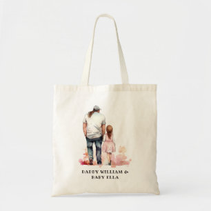 Father and Daughter Bond (6) Tote Bag