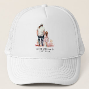 Father and Daughter Bond (6) Trucker Hat