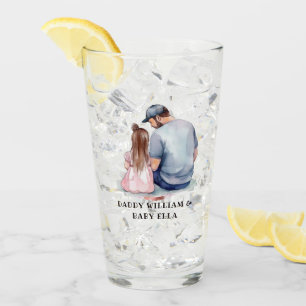 Father and Daughter Bond (7) Glass