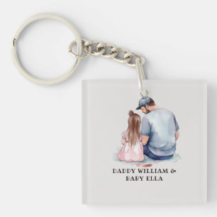 Father and Daughter Bond (7) Key Ring