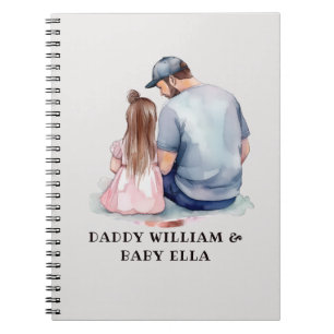 Father and Daughter Bond (7) Notebook