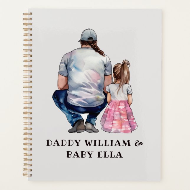 Father and Daughter Bond (8) Planner (Front)
