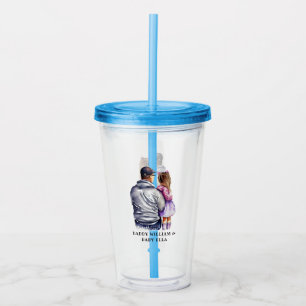 Father and Daughter Bond (9) Acrylic Tumbler