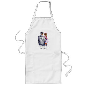 Father and Daughter Bond (9) Long Apron