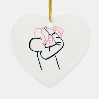 Father and Daughter Christmas Ornament