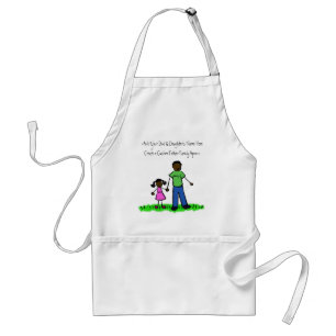 Father and Daughter Custom Apron