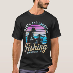 Father And Daughter Fishing Gift T-Shirt