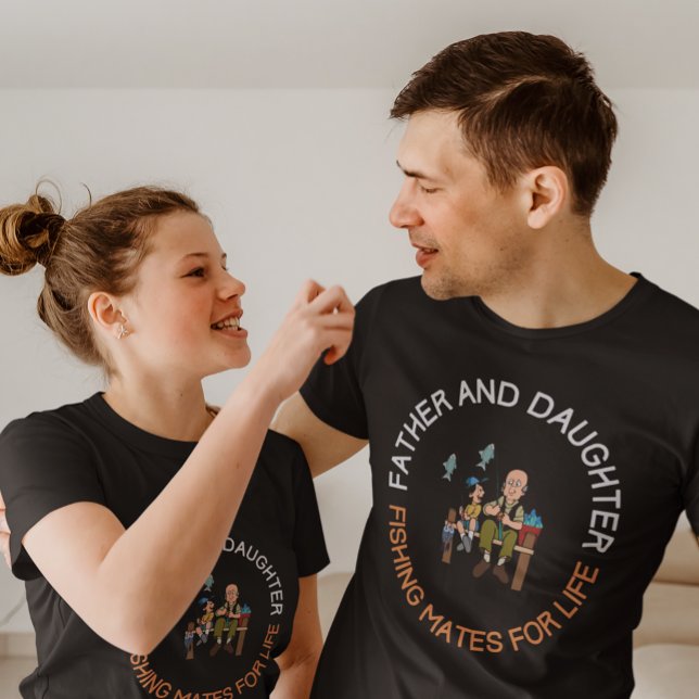 Father and Daughter Fishing  T-Shirt (Creator Uploaded)