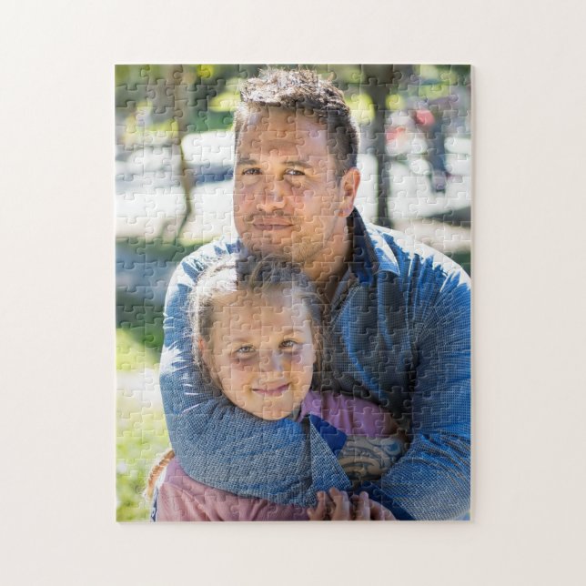 Father and Daughter Jigsaw Puzzle (Vertical)