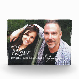 Father and Daughter Photo Block