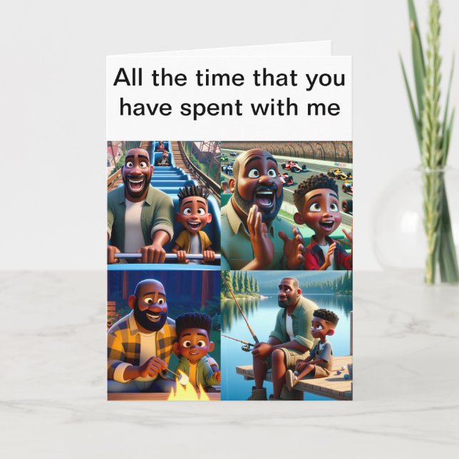 Father and Friend Holiday Card (Front)