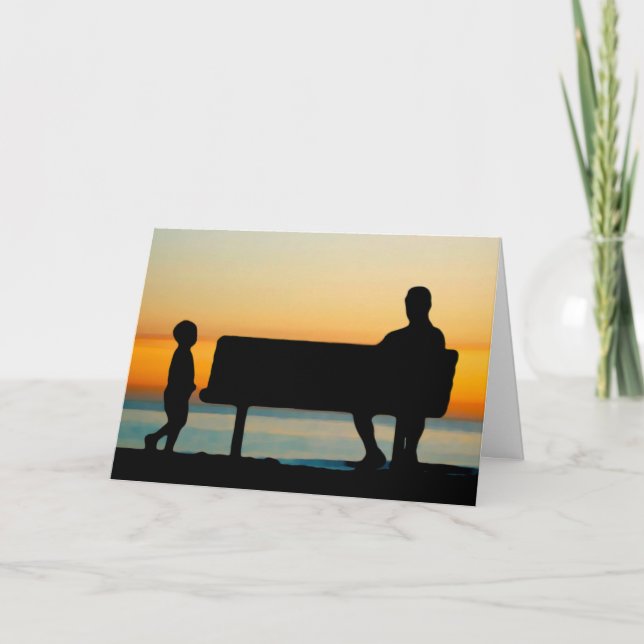 Father and Kid Card (Front)