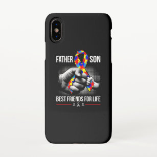 Father And Son Best Friends For Life - Autism iPhone Case