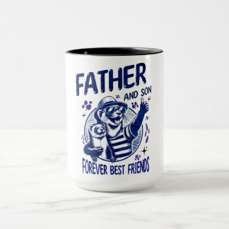 Father and Son Best Friends Mug