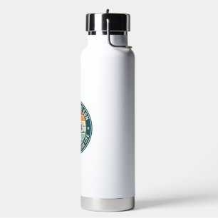 Father and Son Best Friends Vintage Fist Bump Shir Water Bottle