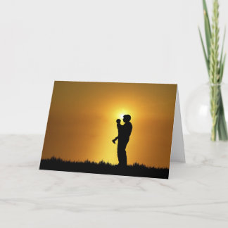 Father and Son Card