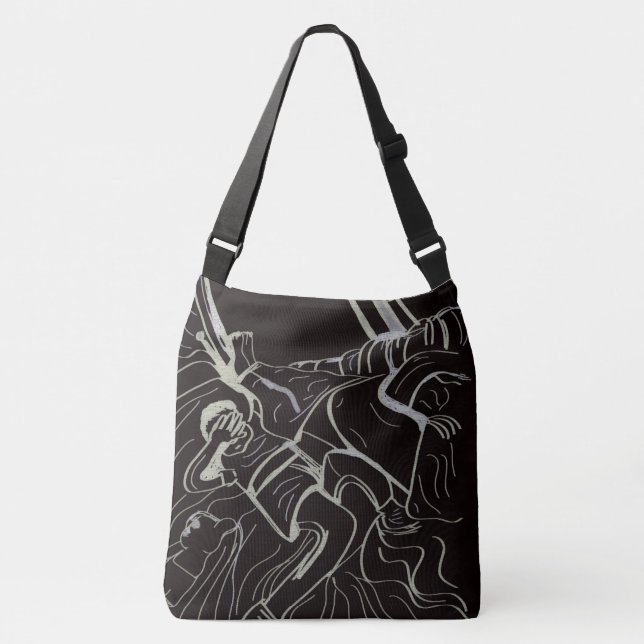 Father and Son  Crossbody Bag (Front)