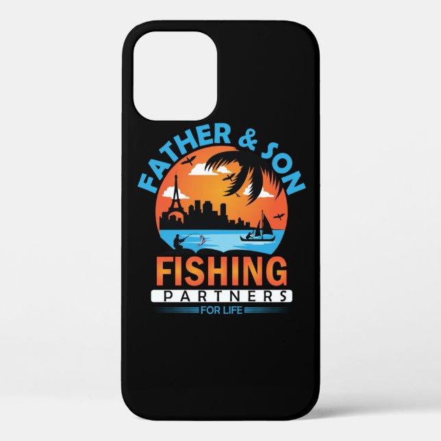 Father and Son Fishing Partners for Life Case-Mate iPhone Case (Back)