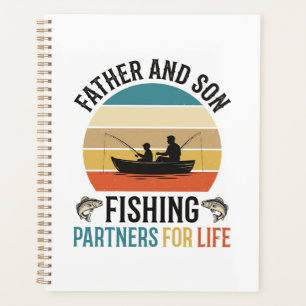 Father and Son Fishing Partners for Life Design_1 Planner