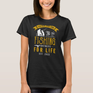 Father And Son Fishing Partners For Life Matching T-Shirt