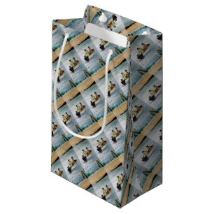 Father and son fishing trip small gift bag