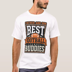 Father and Son Football Buddies Vintage Shirt Desi