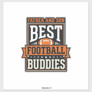 Father and Son Football Buddies Vintage Shirt Desi