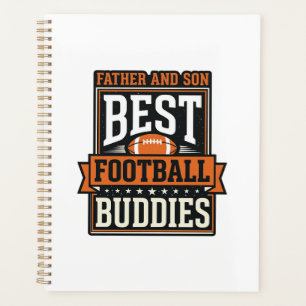 Father and Son Football Buddies Vintage Shirt Desi Planner