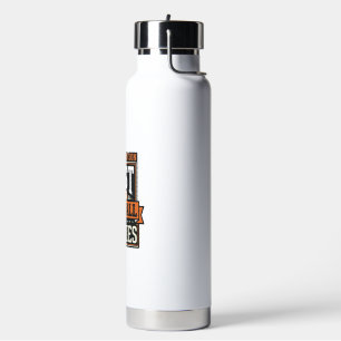 Father and Son Football Buddies Vintage Shirt Desi Water Bottle