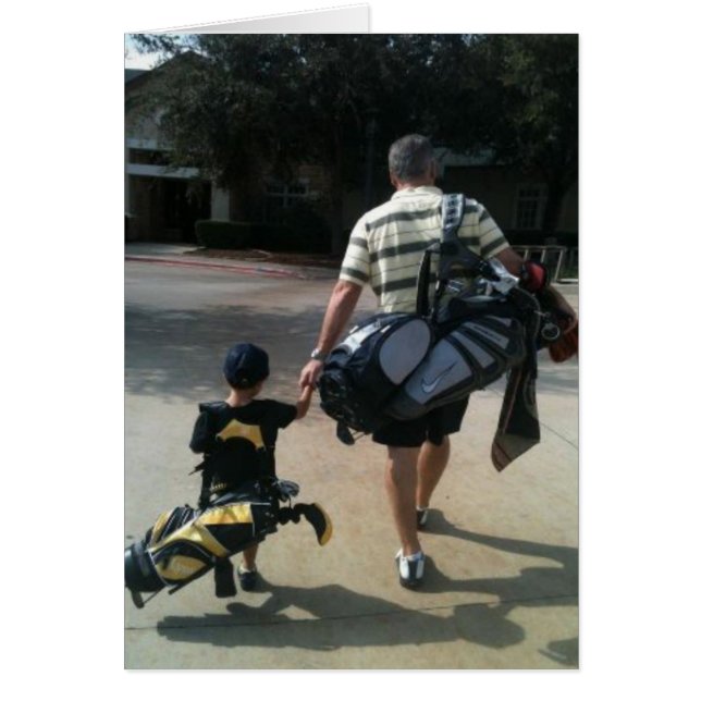 Father and Son Golf Team (Front)
