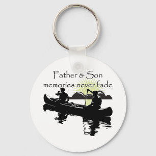Father and Son Key Ring