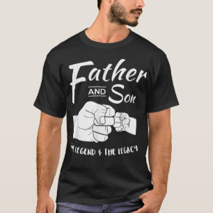 Father and Son Matching Outfits The Legend and The T-Shirt