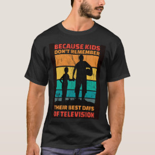 Father and Son Soccer Saying Vintage T-Shirt