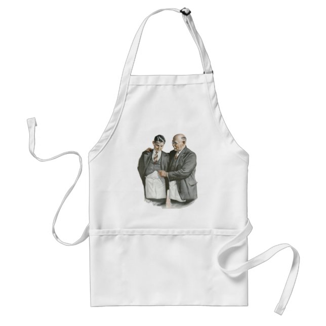 Father and Son Standard Apron (Front)