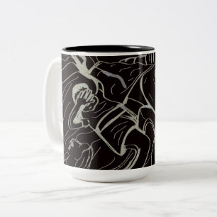 Father and Son  Two-Tone Coffee Mug