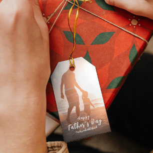 Father And Son Unbreakable Bond Father's Day Gifts Gift Tags