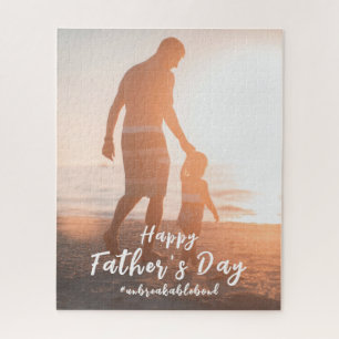 Father And Son Unbreakable Bond Father's Day Gifts Jigsaw Puzzle