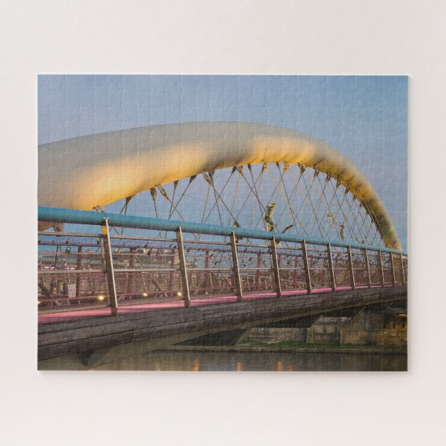 Father Bernatek's Bridge Krakow Jigsaw Puzzle (Horizontal)
