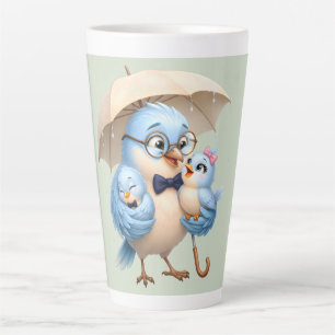 Father Bird Family Latte Cup