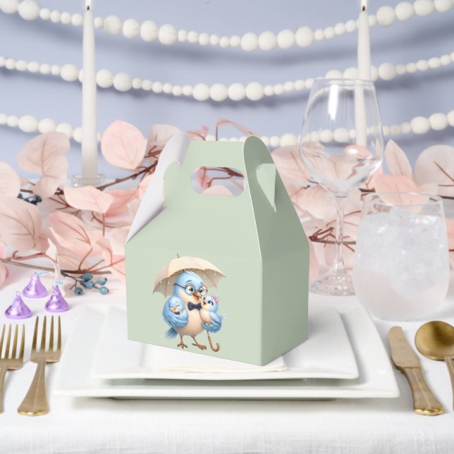 Father Bird Favour Box Gift Party (Wedding)