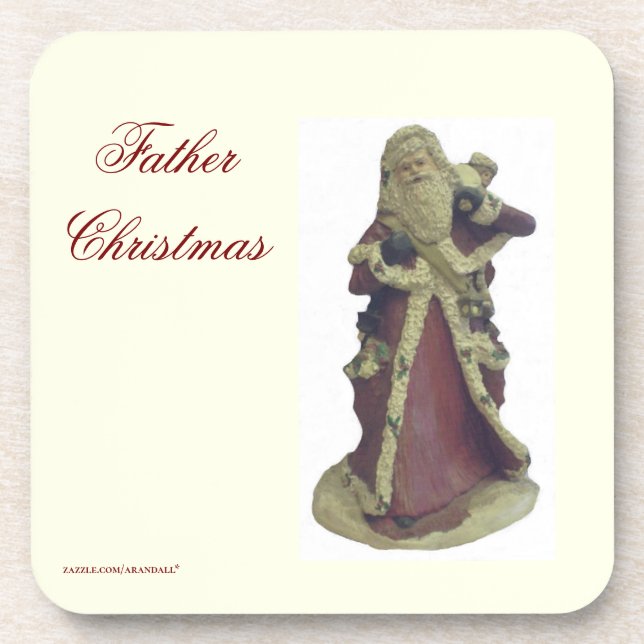 FATHER CHRISTAS  COASTER (Front)