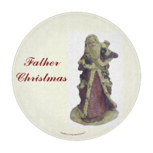 FATHER CHRISTAS CUTTING BOARD