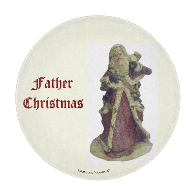 FATHER CHRISTMAS Cutting Board (Front)